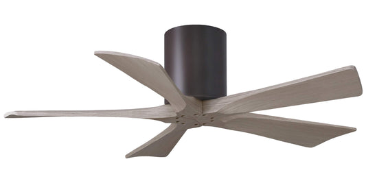 IR5H-TB-GA-42 Atlas Irene 42" Ceiling Fan in Textured Bronze with Gray Ash Blades