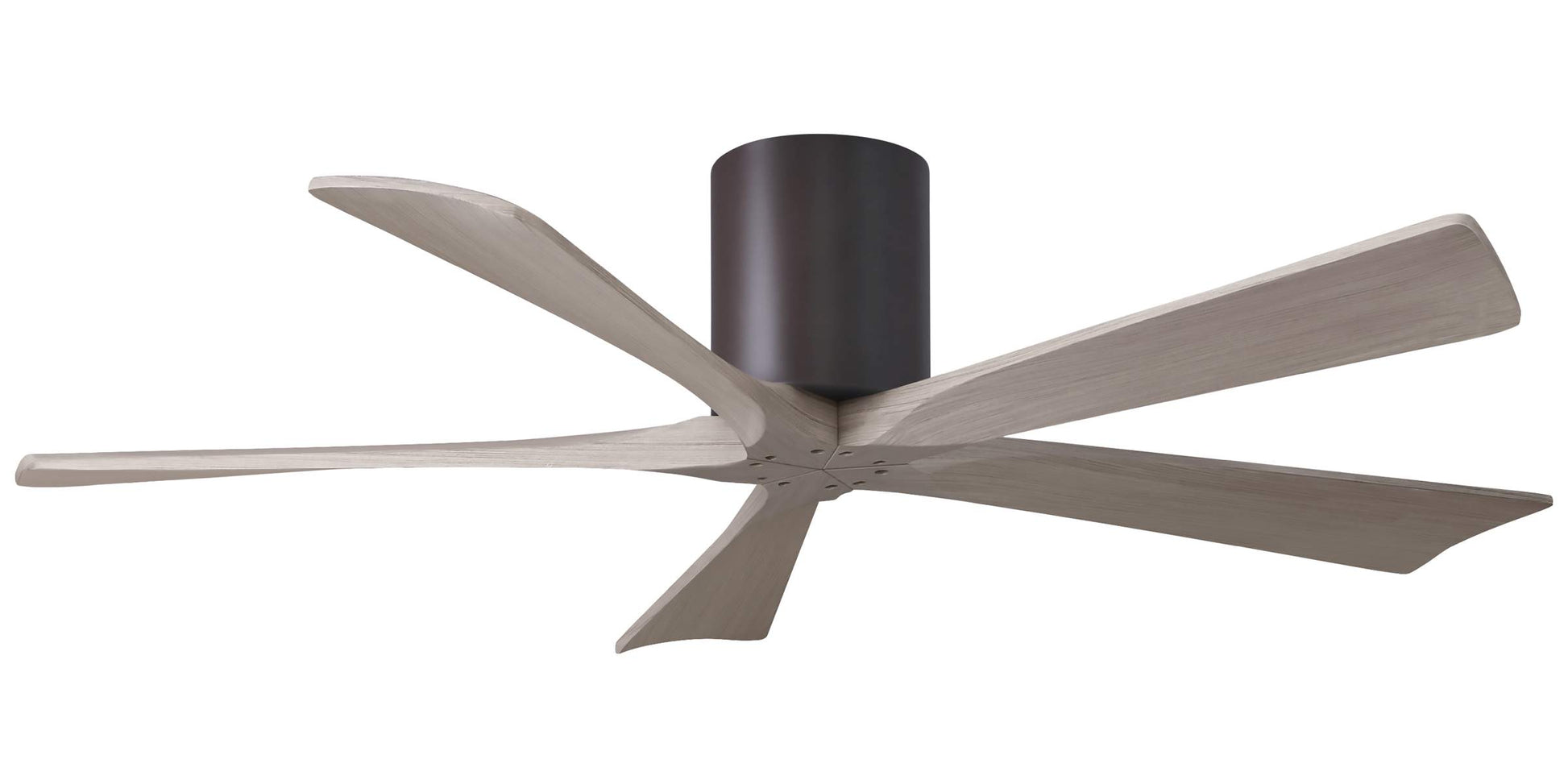 IR5H-TB-GA-52 Atlas Irene 52" Ceiling Fan in Textured Bronze with Gray Ash Blades