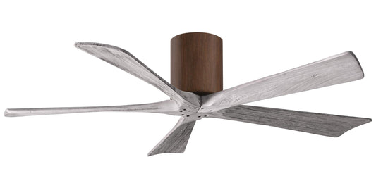 IR5H-WN-BW-52 Atlas Irene 52" Ceiling Fan in Walnut tone with Barnwood Tone Blades