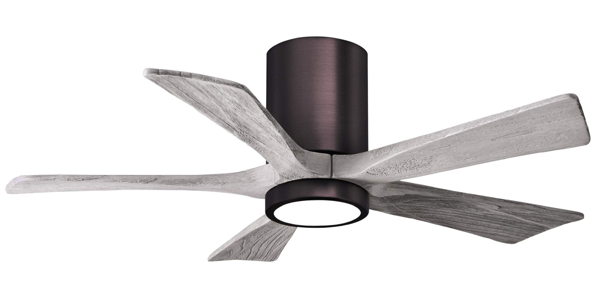 IR5HLK-BB-BW-42 Atlas Irene 42" Ceiling Fan in Brushed Bronze with Barnwood Tone Blades