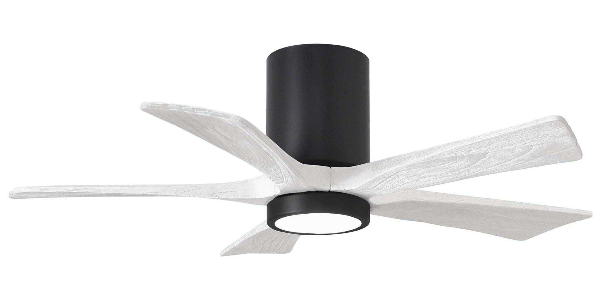 IR5HLK-BK-MWH-42 Atlas Irene 42" Ceiling Fan in Matte Black with Matte White Blades