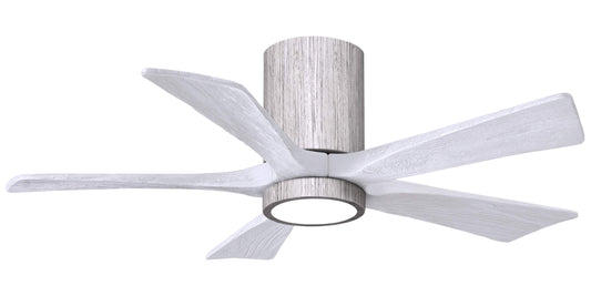 IR5HLK-BW-MWH-42 Atlas Irene 42" Ceiling Fan in Barnwood Tone with Matte White Blades