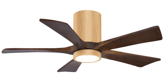 IR5HLK-LM-WA-42 Atlas Irene 42" Ceiling Fan in Light Maple with Walnut  Blades