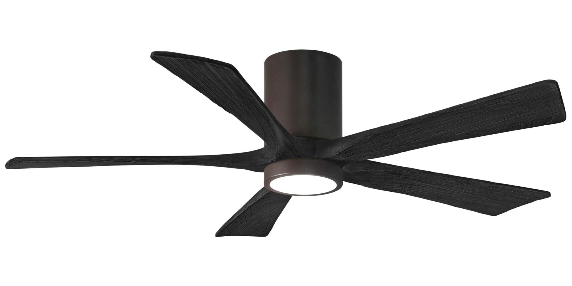 IR5HLK-TB-BK-52 Atlas Irene 52" Ceiling Fan in Textured Bronze with Matte Black Blades