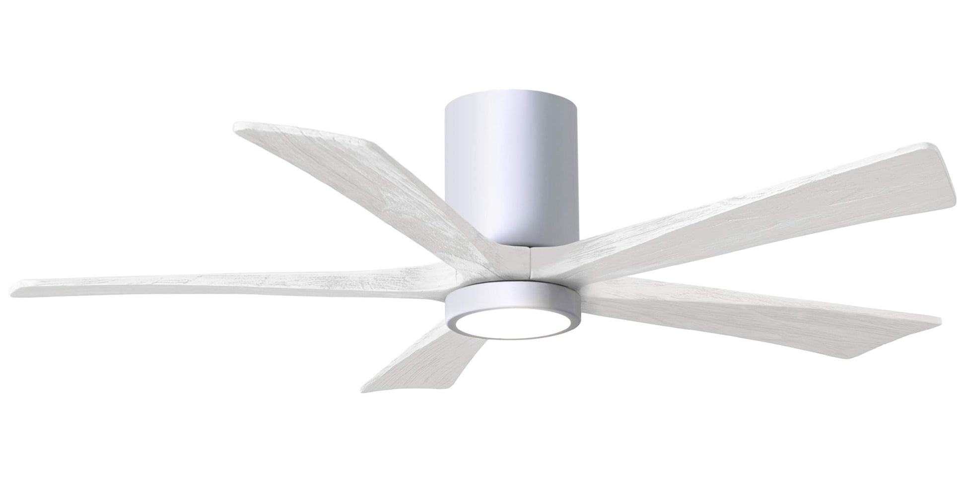 IR5HLK-WH-MWH-52 Atlas Irene 52" Ceiling Fan in White with Matte White Blades