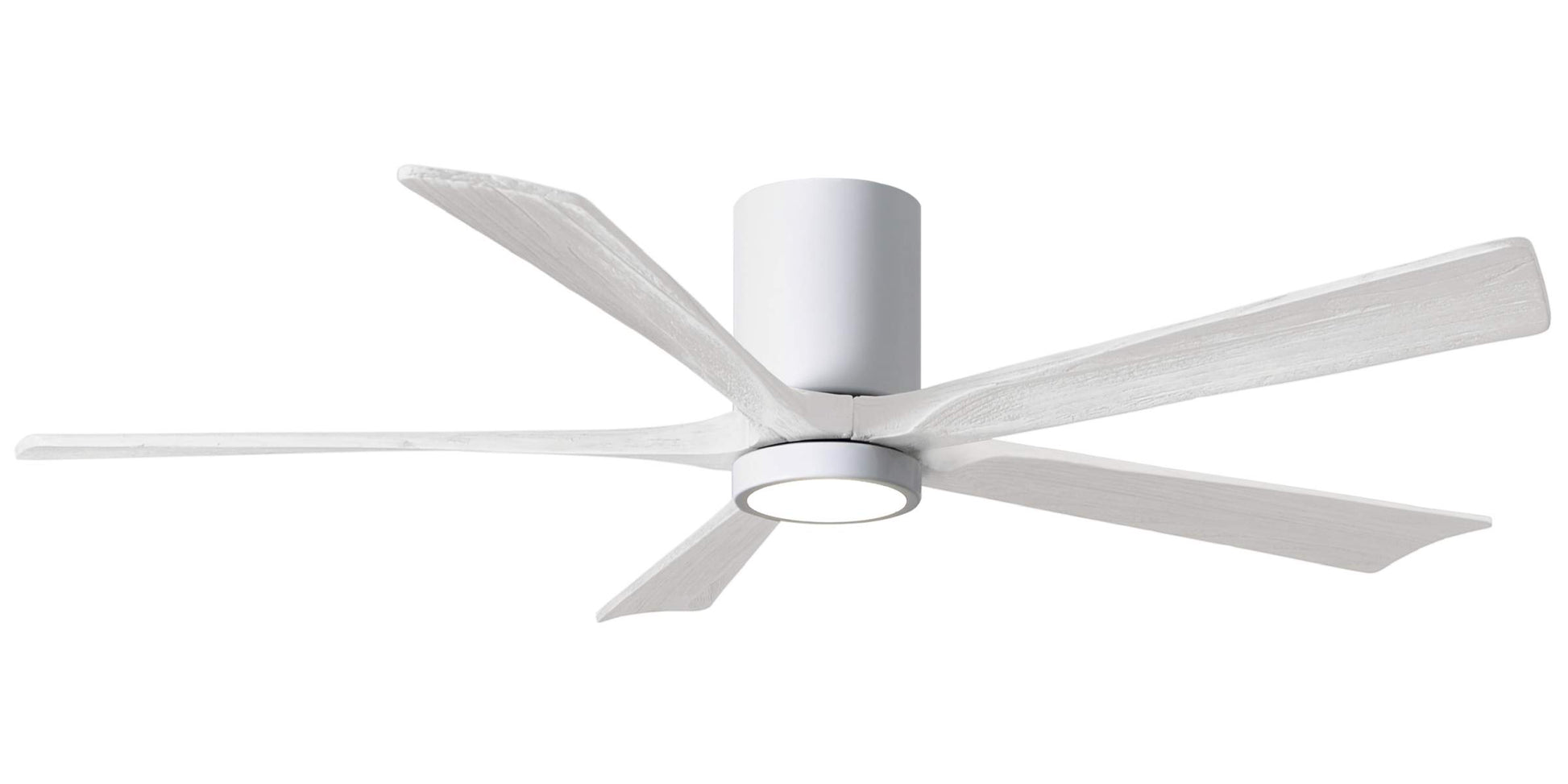 IR5HLK-WH-MWH-60 Atlas Irene 60" Ceiling Fan in White with Matte White Blades