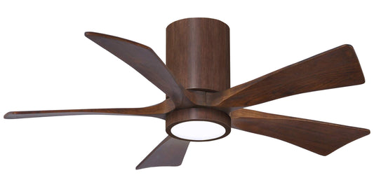 IR5HLK-WN-WA-42 Atlas Irene 42" Ceiling Fan in Walnut Tone with Walnut Tone Blades
