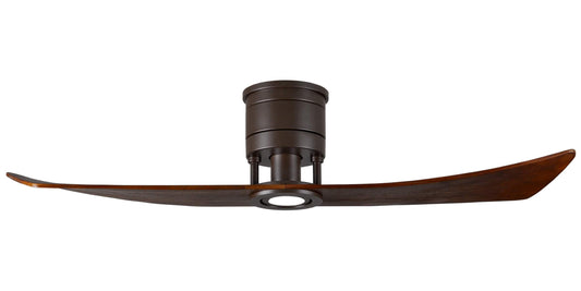 LW-TB-WA Atlas Lindsay 52" Ceiling Fan in Textured Bronze with Walnut Blades