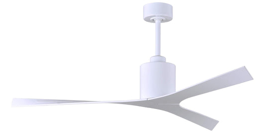 MK-WH-WH Atlas Molly 56" Ceiling Fan in Gloss White with Gloss White Blades