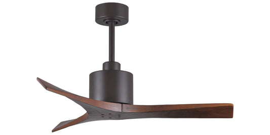 MW-TB-WA-42 Atlas Mollywood 42" Ceiling Fan in Textured Bronze with Walnut Blades