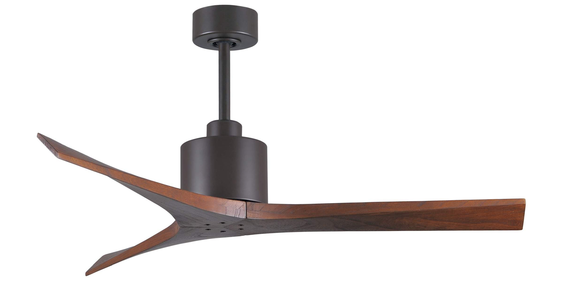 MW-TB-WA-52 Atlas Mollywood 52" Ceiling Fan in Textured Bronze with Walnut Blades