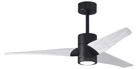 SJ-BK-MWH-52 Atlas Super Janet 52" Ceiling Fan in Matte Black with Matte White Blades