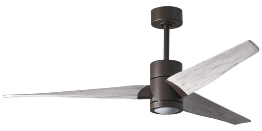 SJ-TB-BW-60 Atlas Super Janet 60" Ceiling Fan in Textured Bronze with Barn Wood Blades