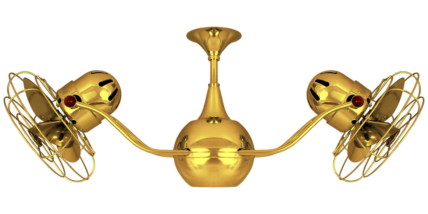 VB-GOLD-MTL Matthews Vent-Bettina 42" Ceiling Fan in Gold with Ouro Blades