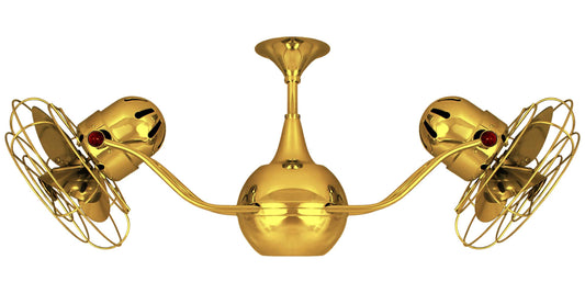 VB-GOLD-MTL Matthews Vent-Bettina 42" Ceiling Fan in Gold with Ouro Blades