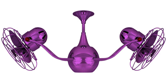 VB-LTPURPLE-MTL Matthews Vent-Bettina 42" Ceiling Fan in Light Purple with Ametista Blades