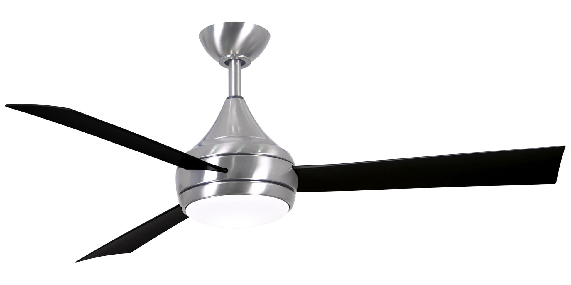 Matthews DA-BS-BK Donaire Stainless Steel Ceiling Fan