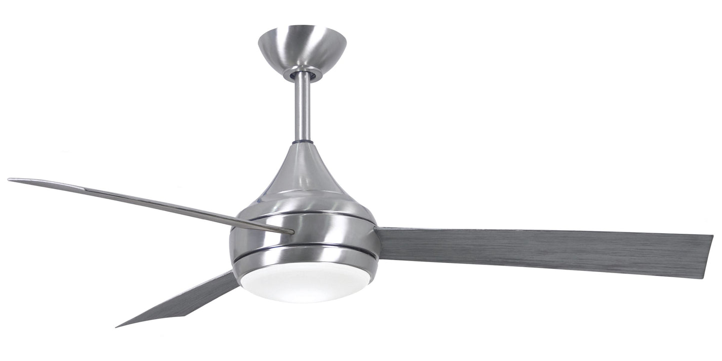 Matthews DA-BS-BW Donaire Stainless Steel Ceiling Fan